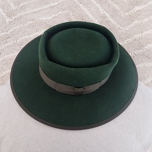 Olive Fedora Arryles Hat